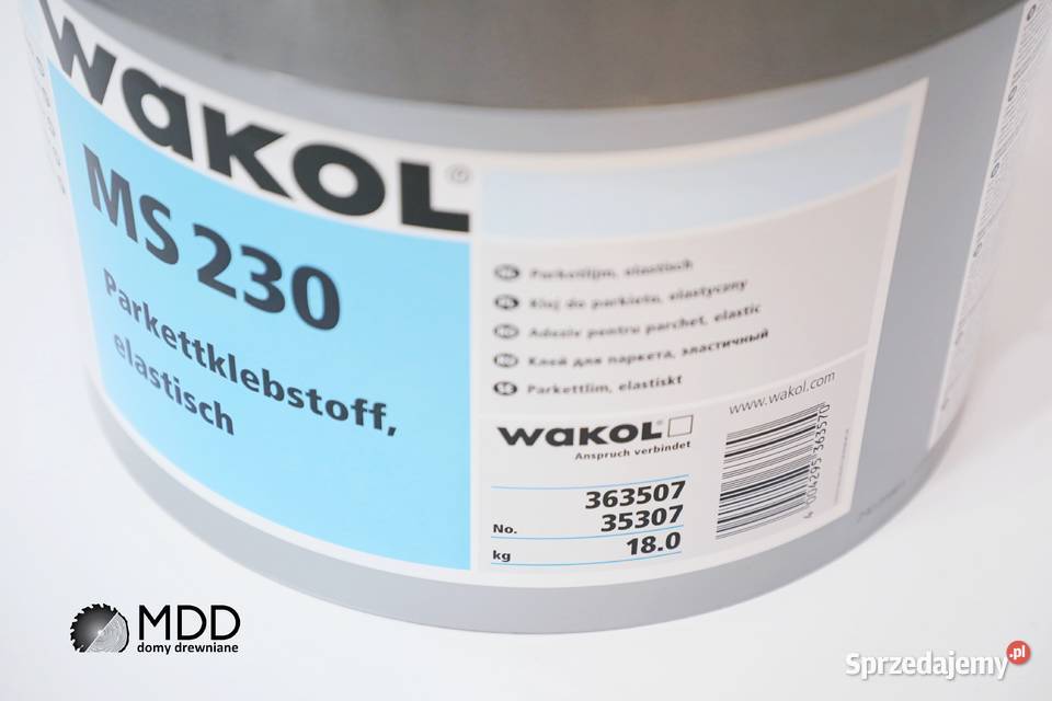 Klej jednoskładnikowy Wakol MS230 18 Biznes i Przemysł Łabuńki Pierwsze