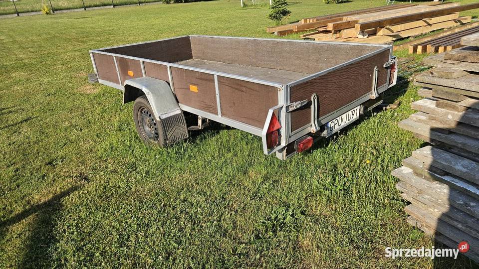 Przyczepka lekka DMC 600 burtowe pomorskie Puck