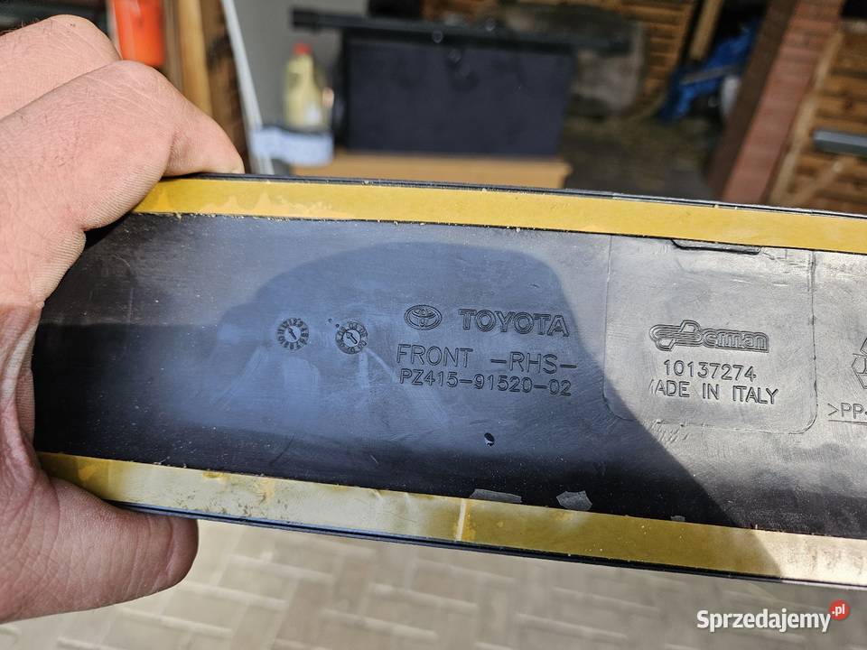 TOYOTA AYGO 3D LISTWA DRZWI PRAWA PRZÓD Międzychód sprzedam