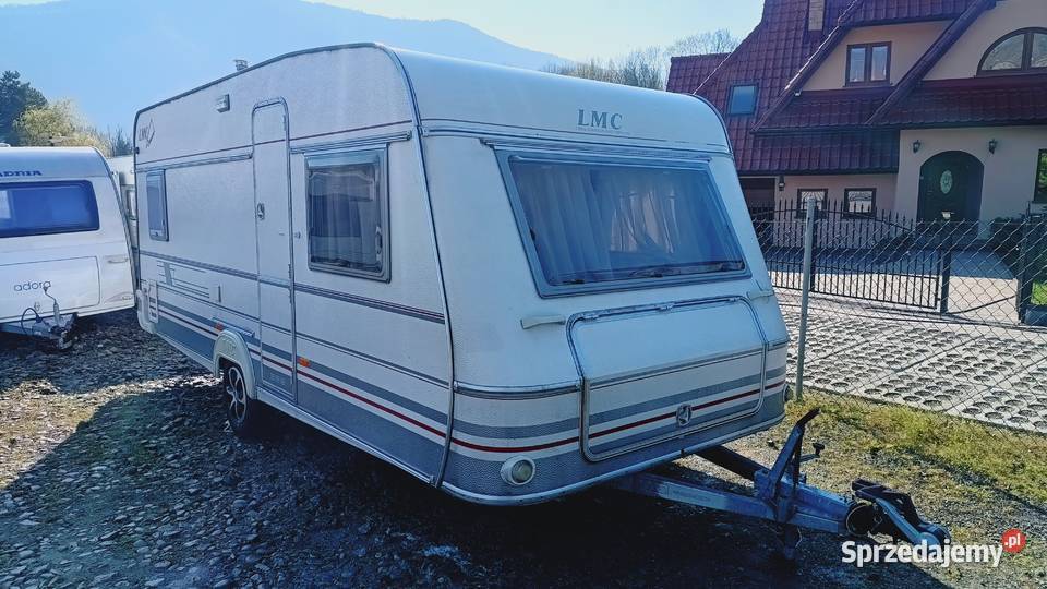 przyczepa kempingowa campingowa kemping OKAZJA Międzybrodzie Bialskie