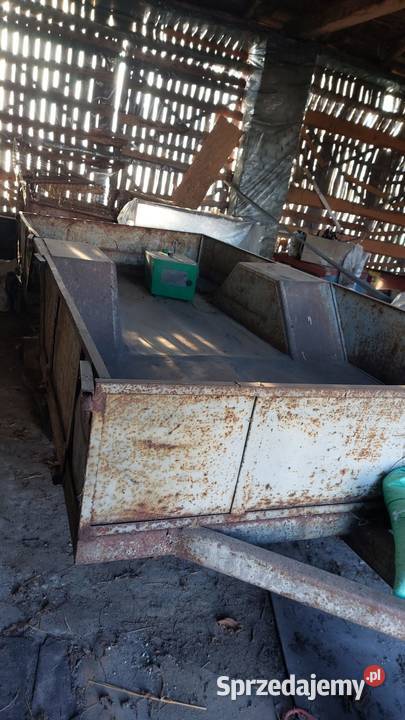 Rozrzutnik dwuosiowy pług kultywator siewka Czyżew