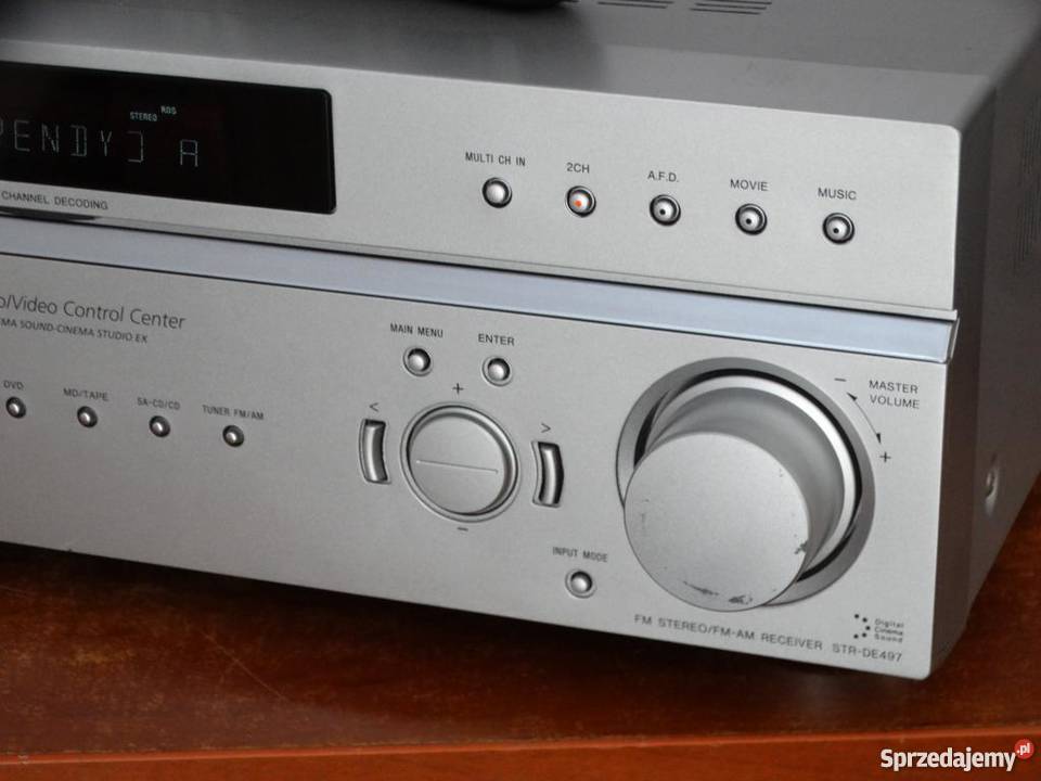 Amplituner Sony STRDE497 pilot mocny WYSYŁKA Jasło sprzedam