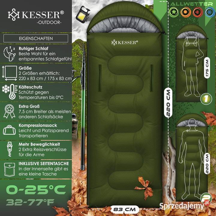 Śpiwór outdoorowy 22083