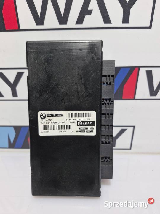 BMW E60 E61 MODUŁ STEROWNIK KOMFORTU 9167201