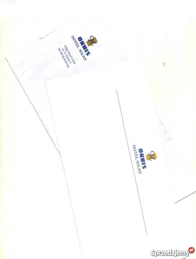 KOPERTA KOŁOBRZEG ORBIS HOTEL SOLNY Pocztówki i karty telefoniczne zachodniopomorskie Koszalin