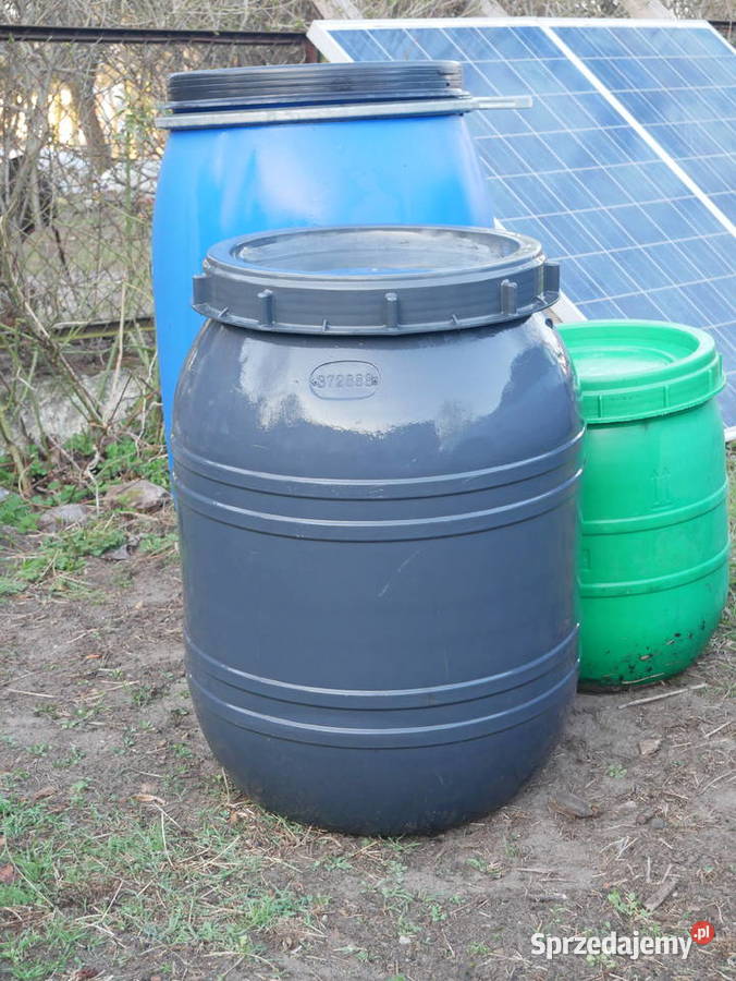 Beczki plastikowe Do kiszonek 45L 100L 220L Skwierzyna