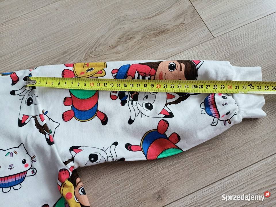 Bluzka dziewczęca ocieplana z meszkiem Domek Płock