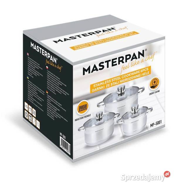 Garnki małe nierdzewne Masterpan Szczecin sprzedam