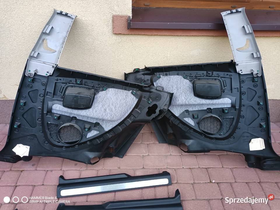 Listwy nakładki progu chrom Do Fiat Punto Evo Hrubieszów