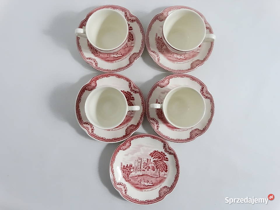 Zestaw 4 filiżanek Johnson Bros Old Britain lubelskie