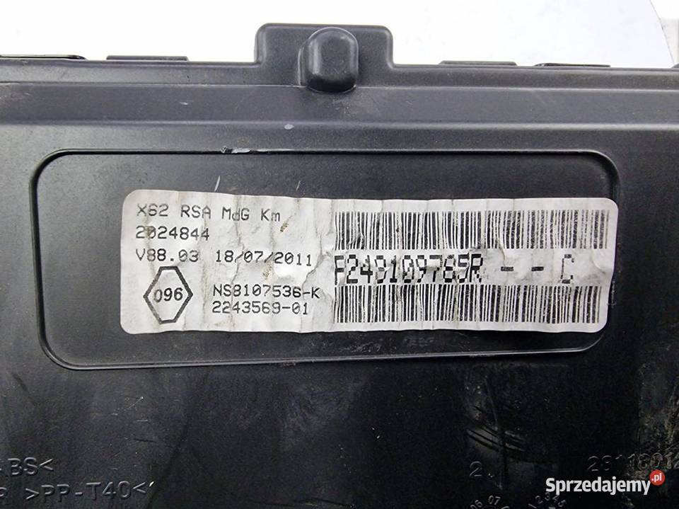 LICZNIK ZEGAR RENAULT MASTER III 248109785R Pozostałe Lipno