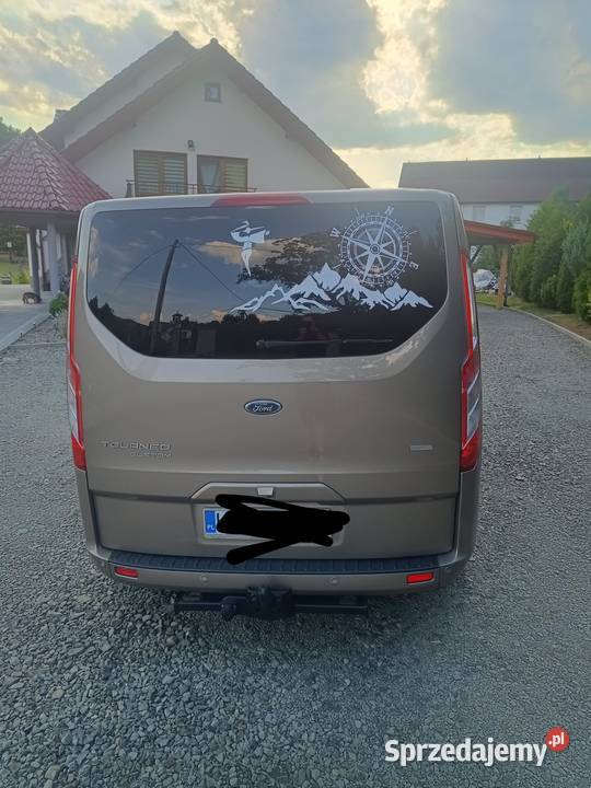 Ford Turneo Custom 20 TDCI L2 Titanium automatyczna Skomielna Czarna sprzedam