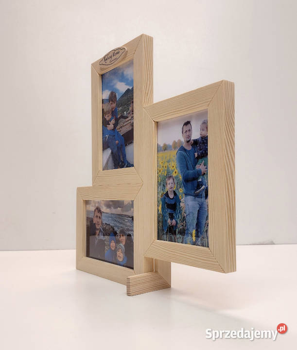 Ramka Na Zdjęcia 10x15 DREWNO Napis DEDYKACJA Dom i Ogród kujawsko-pomorskie Toruń