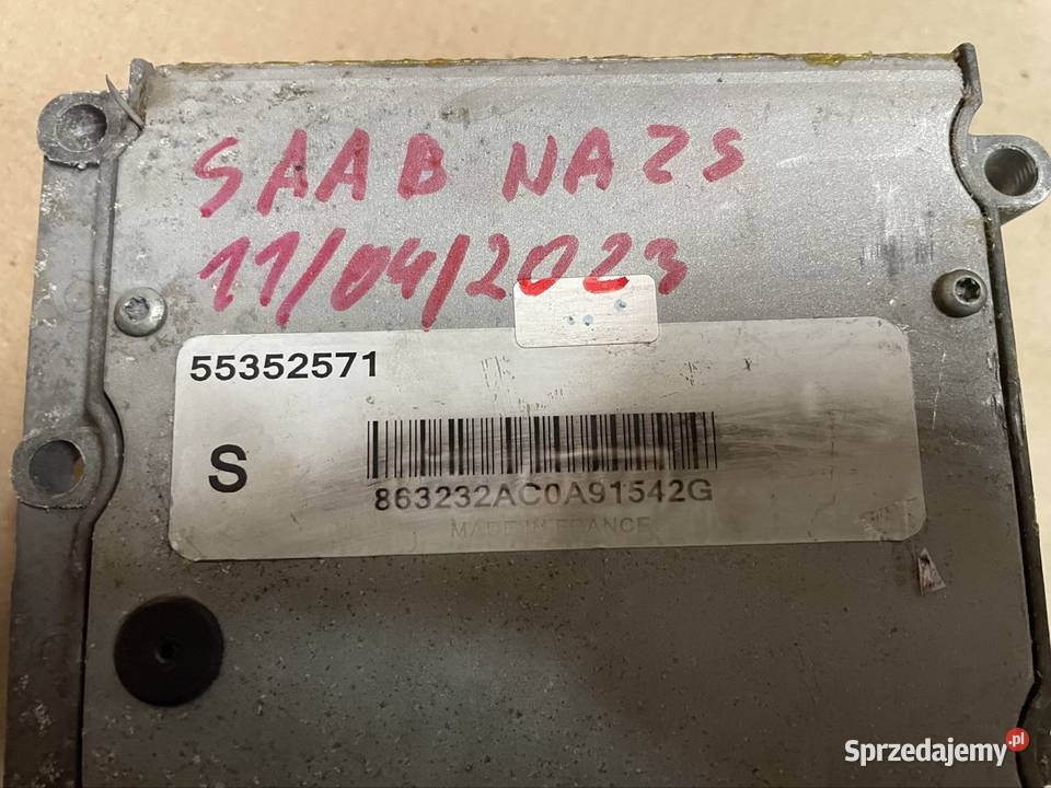 55352571 Komputer sterownik silnika benzyna Saab Komputery Szczecin