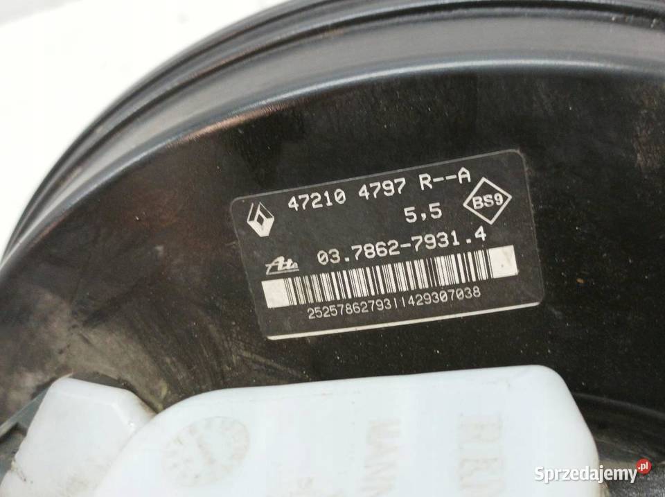 POMPA HAMULCOWA SERWO 472104797R Dacia Duster II Pompy hamulcowe świętokrzyskie