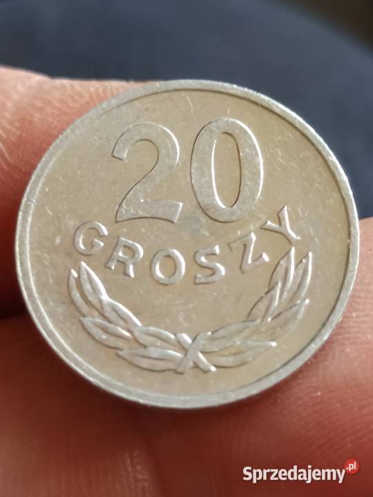 Sprzedam monetę 20 gr 1983 r lekka skrętka lubelskie