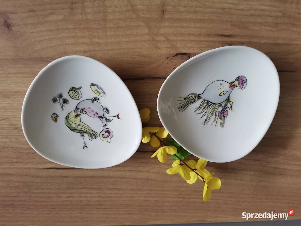 Stara porcelana Rosenthal 2 talerzyki miseczki Siemianowice Śląskie