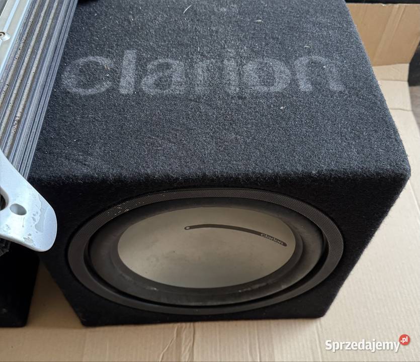 JBL Clarion subwoofer i wzmacniacz