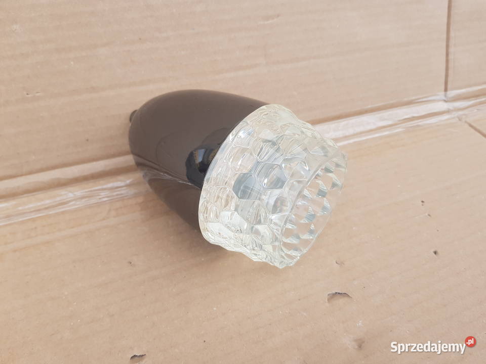 Klosz do Lampy JAJKO Czarny Połysk M10x1 Blokada