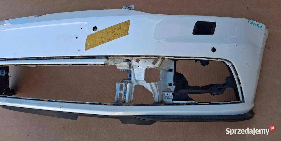 VW POLO 6C GTI ZDERZAK PRZÓD PRZEDNI PŁYTA Kargowa