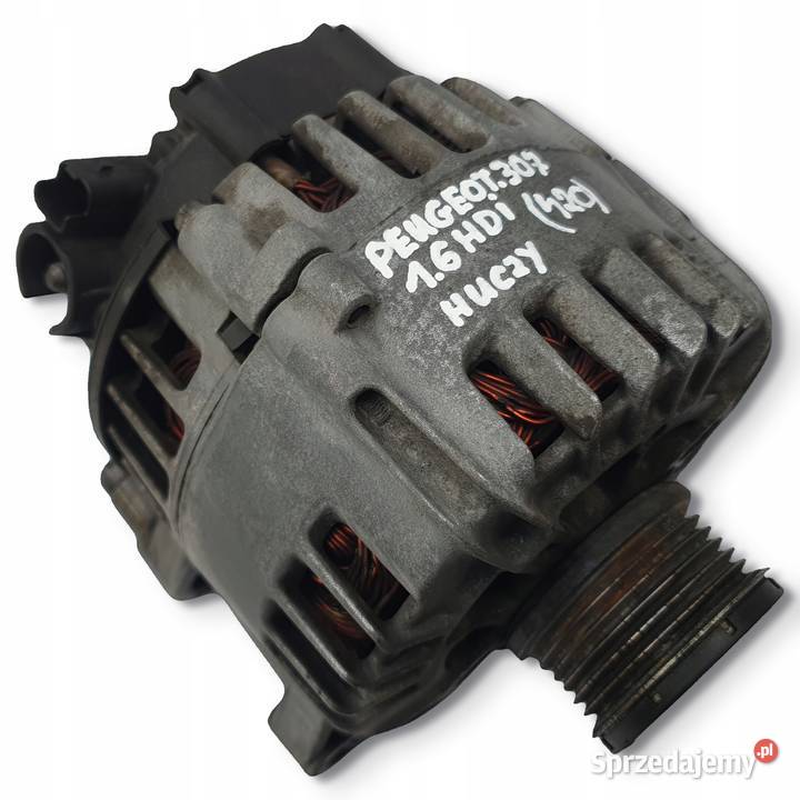 ALTERNATOR Peugeot 307 16 HDI 9665617780 valeo lubelskie