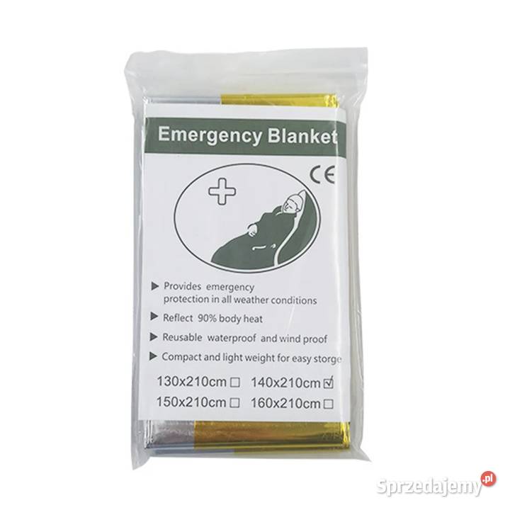 Koc ratunkowy termiczny Folia Życia 140x210 Płock