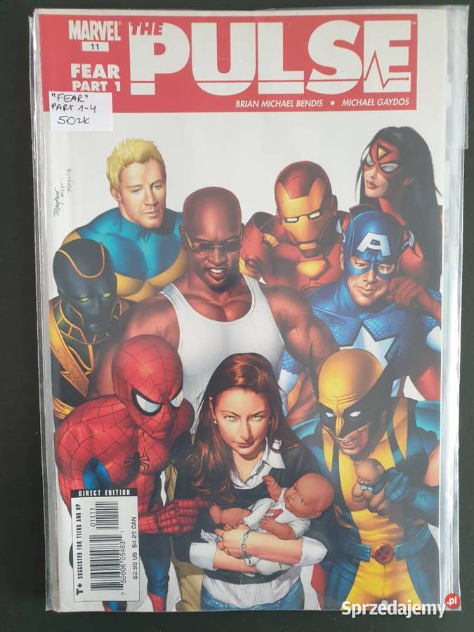 The Pulse Fear part 14 4 komiksy Marvel USA Amerykańskie Gdynia