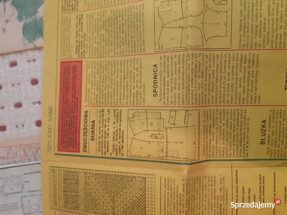 Gazety krawieckie z czasów PRL Miechów