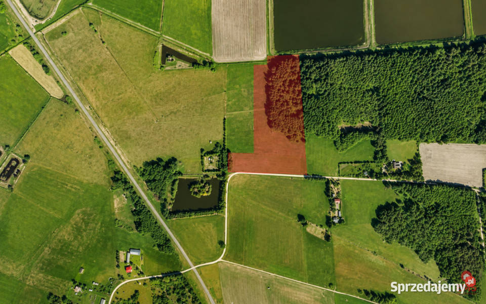 Grunt sprzedam 25280m2 Choroszcz utwardzona podlaskie Nowosiółki sprzedam