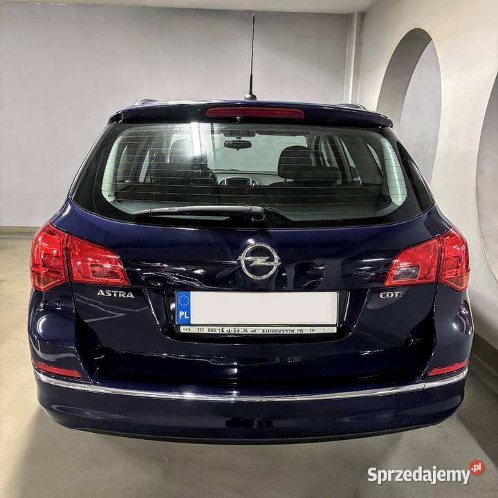 Opel Astra J 17 CDTI Diesel 2014 Wersja liftingu Częstochowa