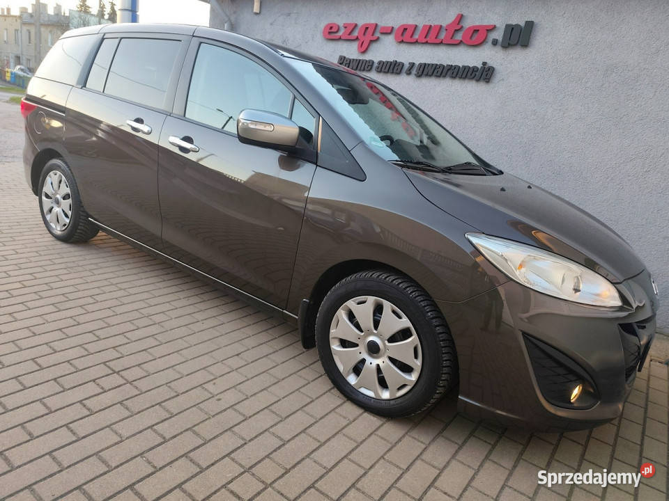 Mazda 5 7 osób I wł bezwypadkowy serwis bogata system Start-Stop Zgierz