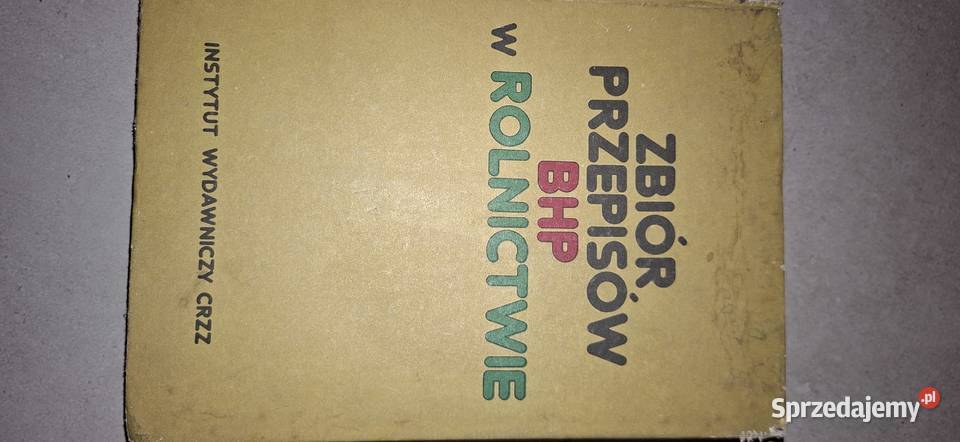 II wydanie niski nakład Zbiór przepisów BHP w Łęczyca