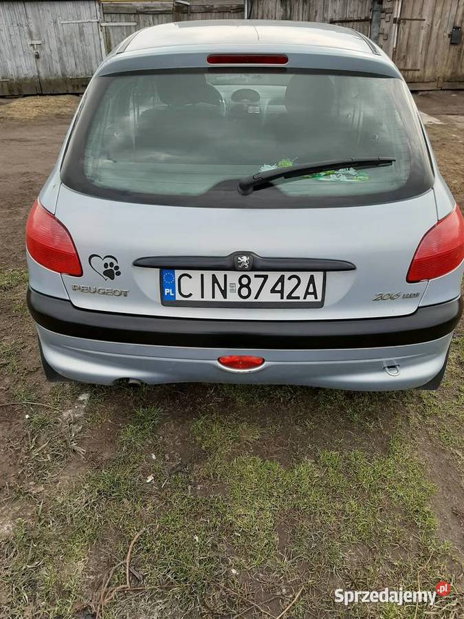 Peugeot 206 14 HDI Zadbany Kruszwica sprzedam