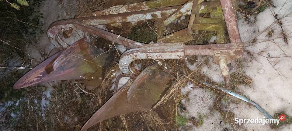 Pług dwuskibowy stan okazyjna Pozostałe Płock sprzedam