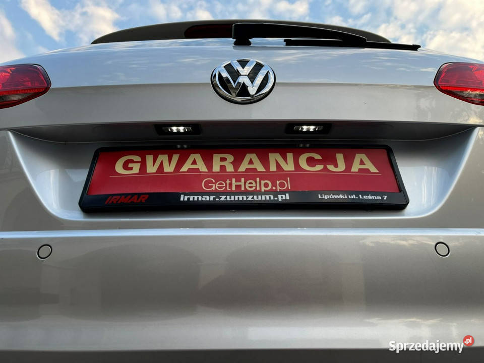 Volkswagen Golf 14 TSI 125 DSG Czujniki lakier metallic Lipówki