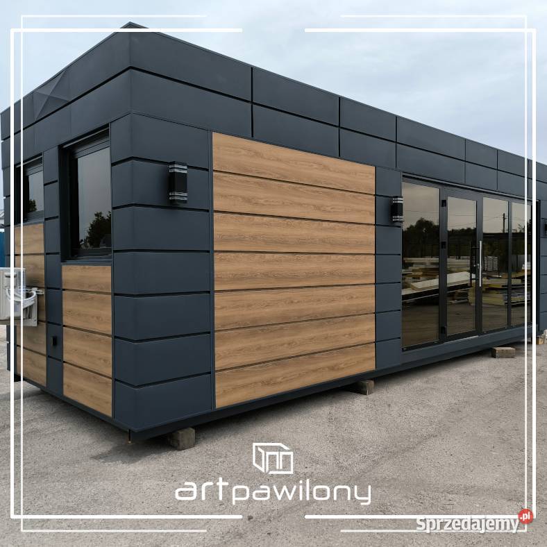Kontener biurowy 8x3 Handlowy ART Pawilony Kraków sprzedam