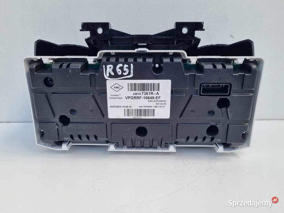 Renault Clio IV 12 09 TCE benzyna LICZNIK ZEGARY Rudka