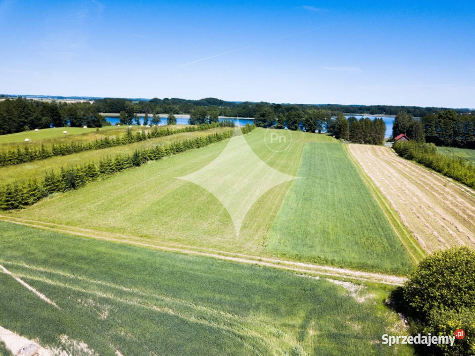 Działka rolna Jeziorem Białym Rajgrodzkim Romoty