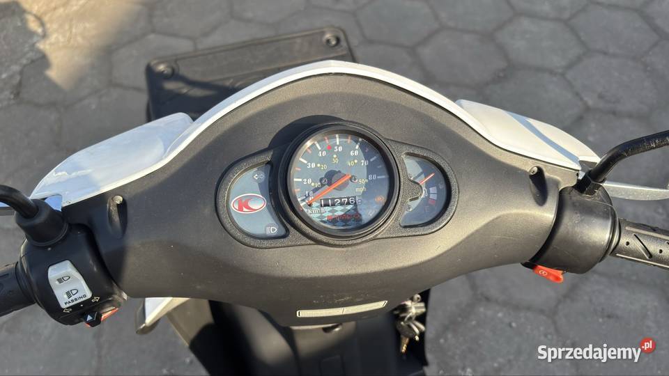 Kymco Agility 50 stan pełnym serwisie garażowany kujawsko-pomorskie Grudziądz