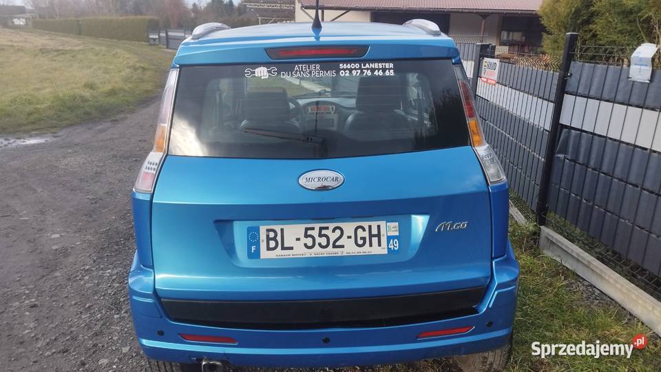 Microcar MGO L6e bez prawka kat B Żywiec
