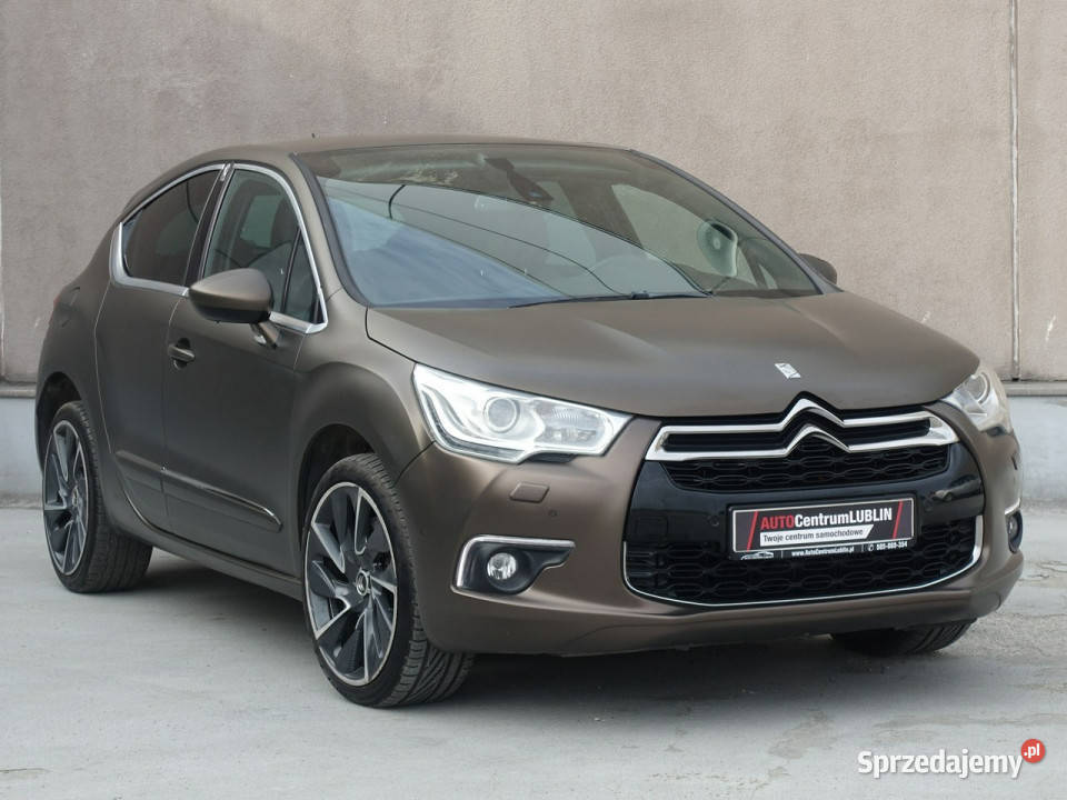 Citroen DS4 20 HDi 163Beżowe skóryLimitowana aluminiowe felgi Lublin
