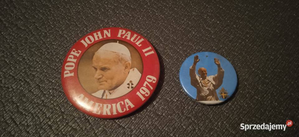 Stare plakietki Jan Paweł II Pozostałe Świdnica