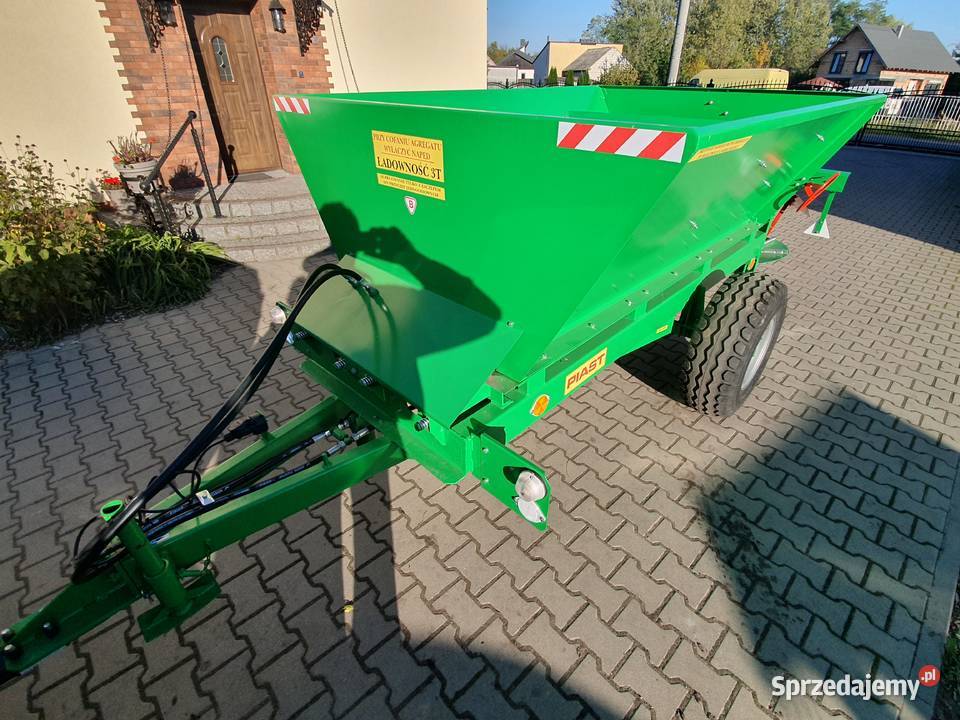 Rozsiewacz wapna rcw 3 piast rozrzutnik Kostrzyn