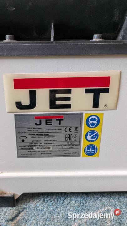 Szlifierka taśmowo tarczowa Jet Gdańsk