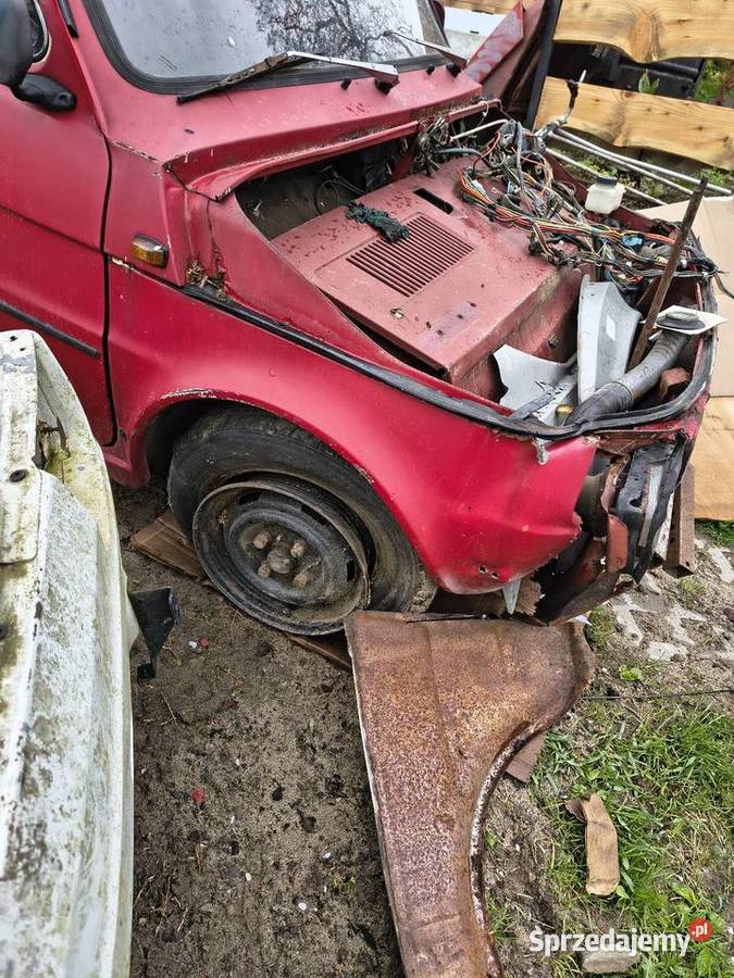 Fiat 126 do remontu do poskładania małopolskie Jazowsko