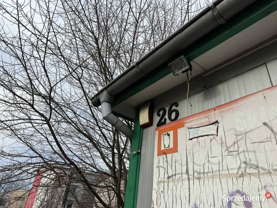 Pawilon handlowy położony w Częstochowie Częstochowa sprzedam