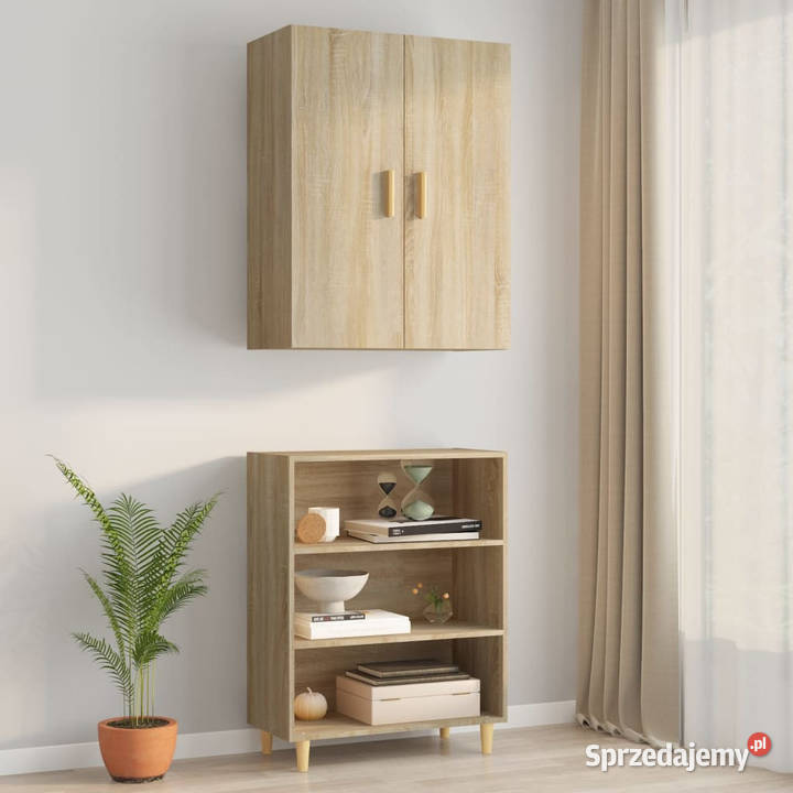 Szafka wisząca dąb sonoma 695x34x90 WM812261