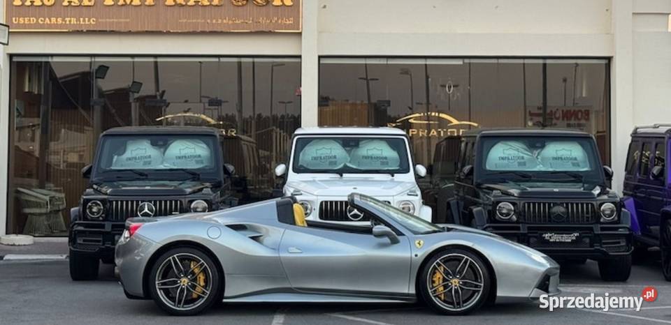 2018 Ferrari 488 Spider CARBON dolnośląskie Wrocław