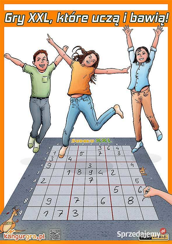 giga SUDOKU XXL gra logiczna do nauki i zabawy Łódź