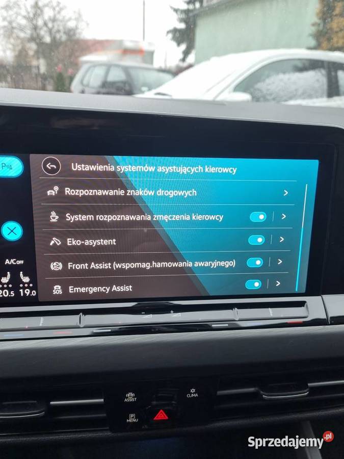 Golf VIII sprowadzony małopolskie